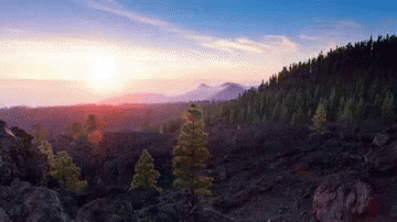 Sunrise Over Mountains GIF - Mountain Sunrise Sunriseovermountain GIFs