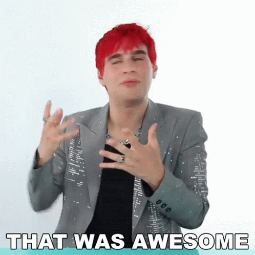 That Was Awesome Brad Mondo GIF - That Was Awesome Brad Mondo It Was Great GIFs