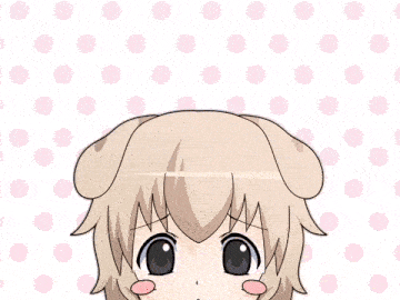 a drawing of a girl with a dog 's ears