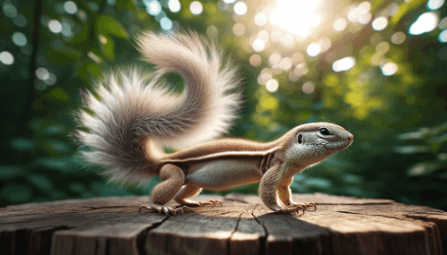 Squirrel Lizard GIF - Squirrel Lizard Branch GIFs