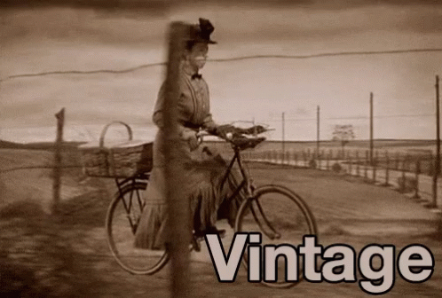 Vintage Bicycle GIF