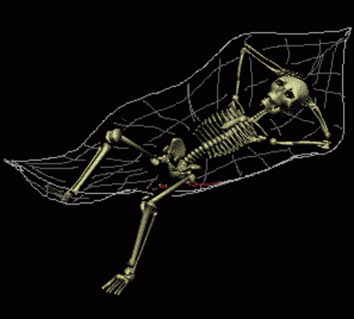 Skeleton Chilling GIF - Skeleton Chilling Relax GIFs