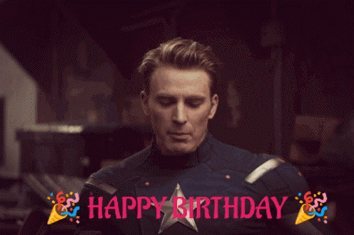 Happy Birthday Captain America GIF - Happy Birthday Captain America Dance GIFs