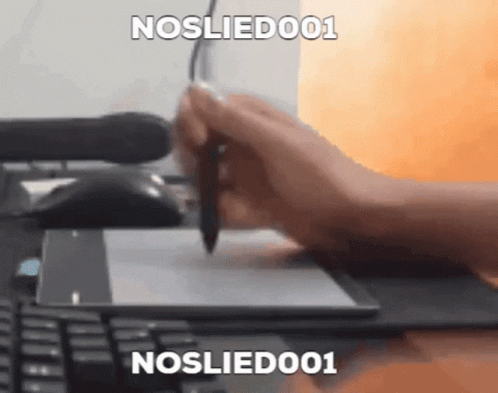 Noslied001 Tablet GIF - Noslied001 Tablet Draw GIFs