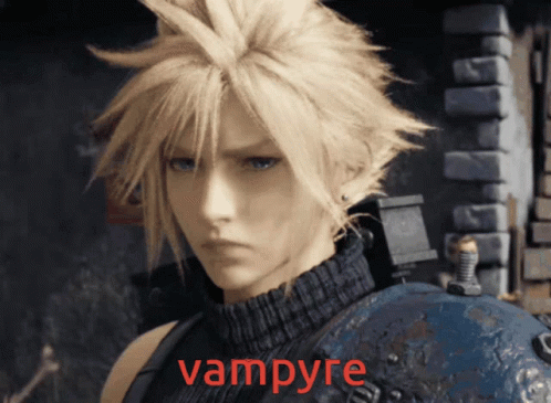 Vampyre Cloud Strife GIF - Vampyre Cloud Strife Final Fantasy Seven GIFs
