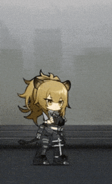 a cartoon character with a lion 's head and a sword