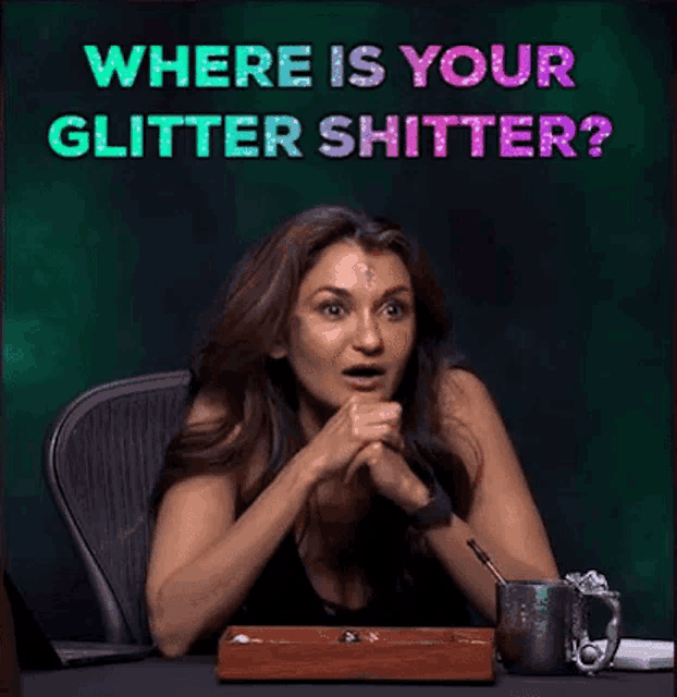 Critical Role Anjali Critical Role Anjali Glitter Shitter GIF