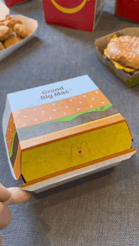 Mcdonalds Grand Big Mac GIF - Mcdonalds Grand Big Mac Big Mac GIFs