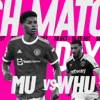 a poster for a soccer game between mu vs whu