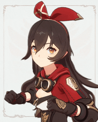 a girl with a red bow in her hair is wearing goggles and a red jacket