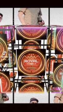 a collage of images with the words royal family on them