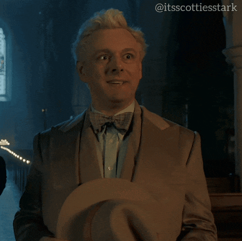 a man in a suit and bow tie asks " what is that lovely american expression "