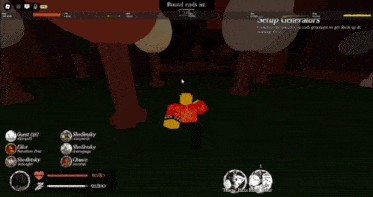 a screenshot of a game that says round ends in