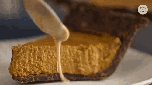 Pie Sliced Of Cake GIF - Pie Sliced Of Cake Toppings GIFs