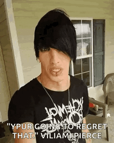 Emo Awkward GIF