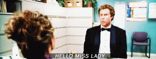 Step Brothers Hello Miss Lady GIF - Step Brothers Hello Miss Lady Hi GIFs