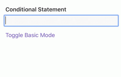 Prism Editor Conditional Statement GIF - Prism Editor Conditional Statement Toggle Basic Mode GIFs