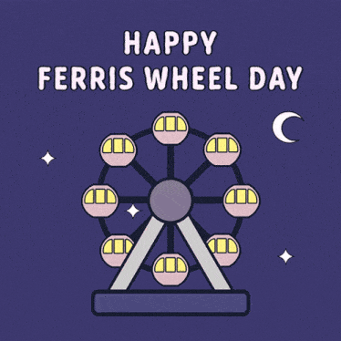 Happy Ferris Wheel Day February 14 GIF - Happy Ferris Wheel Day Ferris Wheel Day February 14 GIFs