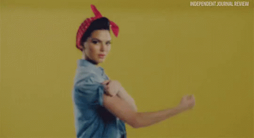 Rosie The Riveter Woman GIF - Vote Rosiethe Riveter Lady Power GIFs