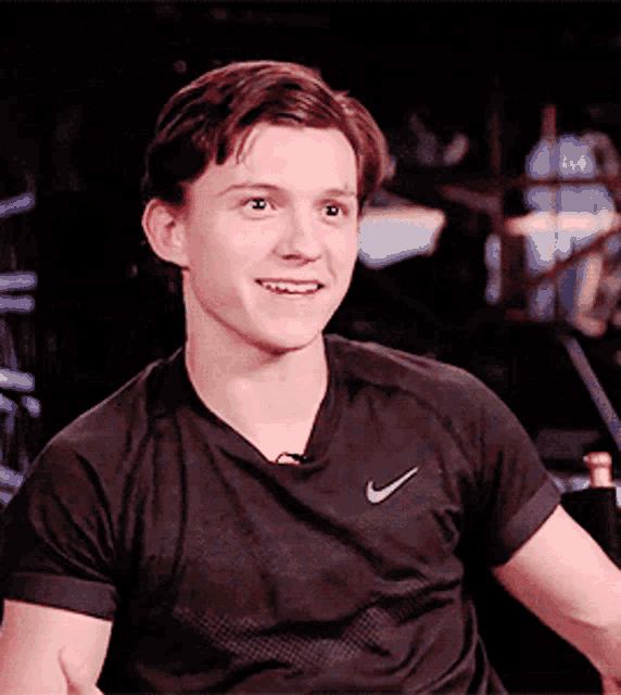 Tom Holland Interview GIF