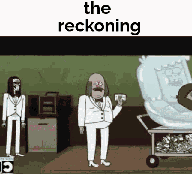 The Reckoning Muscle Man GIF - The Reckoning Muscle Man Regular Show GIFs