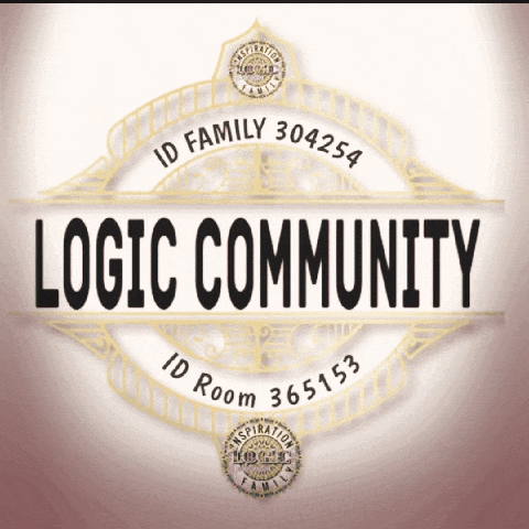 a logo for the logic community id room 365153 is shown