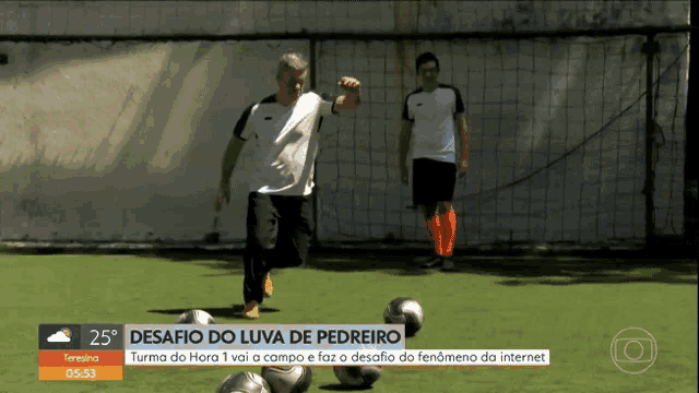 desafio do uva de pedreiro is the name of the soccer game being played