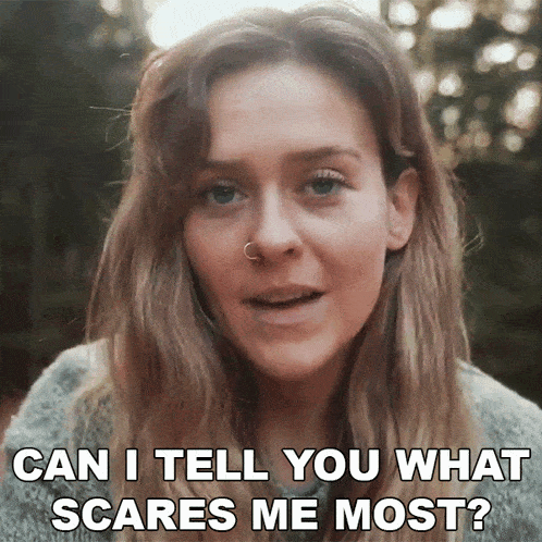 Can I Tell You What Scares Me Most Crystal Drinkwalter GIF - Can I Tell You What Scares Me Most Crystal Drinkwalter Vanwives GIFs