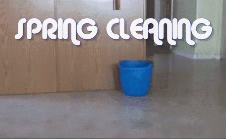 Spring Cleaning Funny Animals GIF - Spring Cleaning Funny Animals Helper GIFs