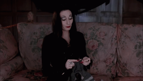 Stranger Things Have Happened - The Addams Family GIF - Addams Family The Addams Family Morticia Addams GIFs