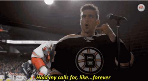 Patrice Bergeron Hold My Calls For Like Forever GIF - Patrice Bergeron Hold My Calls For Like Forever Bergeron GIFs