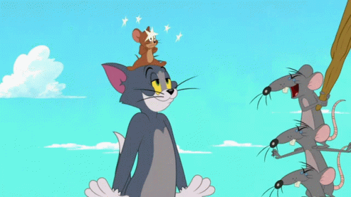 Tom And Jerry New York Dizzy GIF - Tom And Jerry New York Dizzy Seeing Stars GIFs