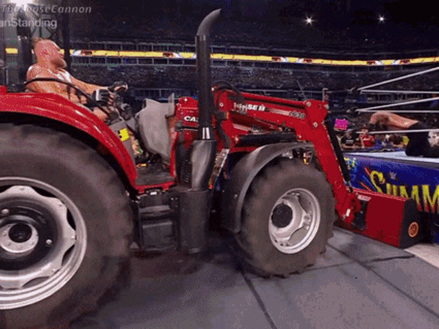 Brock Lesnar Tractor GIF - Brock Lesnar Tractor Wwe GIFs