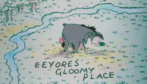 Eeyore Gloomy GIF - Eeyore Gloomy Sad GIFs