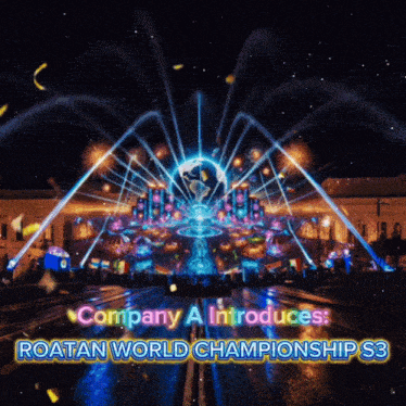 an advertisement for the roatan world championships