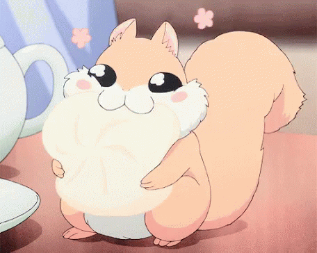Hungry Anime GIF - Hungry Anime Squirrel GIFs