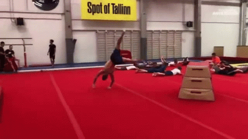 Gymnastic People Are Awesome GIF - Gymnastic People Are Awesome Flip GIFs