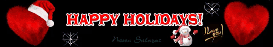 a sign that says happy holidays with a snowman