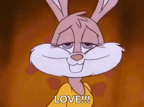 Bugs Bunny Hearts GIF - Bugs Bunny Hearts Beautiful GIFs
