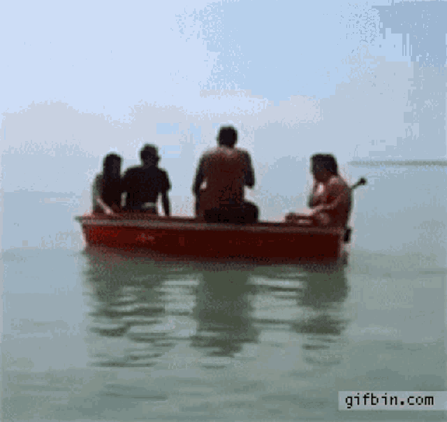 Funny As Hell Boat GIF - Funny As Hell Boat Jumping Off GIFs