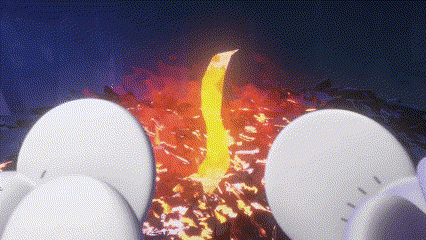 a computer generated image of a volcano with lava coming out of the ground