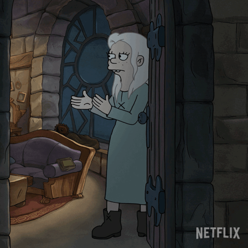 All Right Everybody Out Queen Bean GIF - All Right Everybody Out Queen Bean Disenchantment GIFs