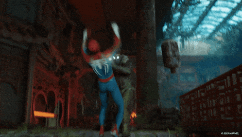Takedown Flip Peter Parker GIF - Takedown Flip Peter Parker Spider-man GIFs
