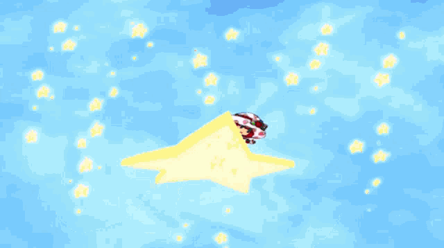 a strawberry shortcake cartoon character is running on the beach