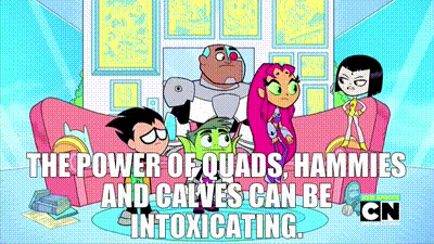 The Power Of Quads GIF - The Power Of Quads Hammies GIFs
