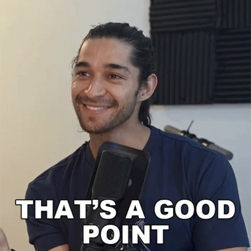 Thats A Good Point Wil Dasovich GIF - Thats A Good Point Wil Dasovich Wil Dasovich Superhuman GIFs
