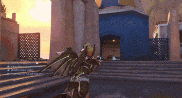 a screenshot of a video game with the name ghost mercy visible