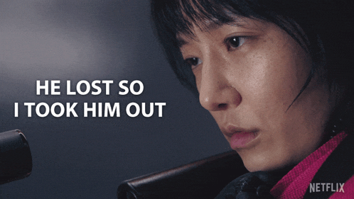 a netflix ad shows a woman talking into a microphone