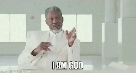 I Am God GIF - Bruce Almighty Morgan Freeman I Am God GIFs