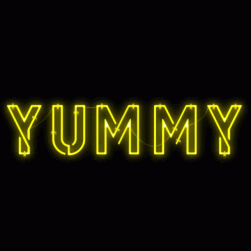 Yummy Neon GIF - Yummy Neon Neon Sign GIFs
